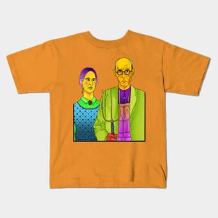 American Gothic - Groovy Style Kids T-Shirt